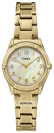 Timex Classic Biały/Stal w odcieniu złota Ø27 mm TW2P78300
