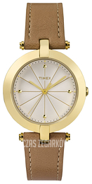 Timex Biały/Skóra Ø32 mm TW2P79500