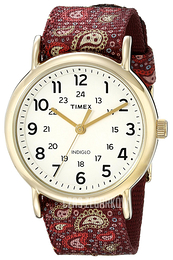 Timex Weekender Kremowy/Tkanina Ø38 mm TW2P810009J