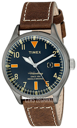 Timex Niebieski/Skóra Ø40 mm TW2P83800ZA