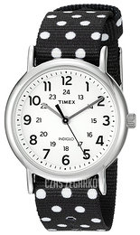 Timex Weekender Biały/Tkanina Ø41 mm TW2P86600