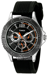 Timex Czarny/Guma Ø42 mm TW2P875009J