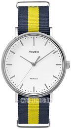 Timex Weekender Biały/Tkanina Ø37 mm TW2P90900D7