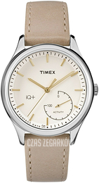 Timex Intelligent Beżowy/Skóra Ø34 mm TW2P93300