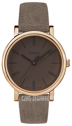 Timex Brązowy/Skóra Ø38 mm TW2P96300