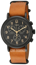 Timex Weekender Czarny/Skóra Ø40 mm TW2P97500