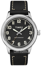 Timex Czarny/Skóra Ø40 mm TW2R22800