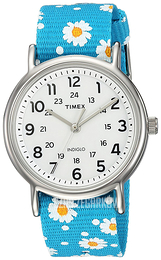 Timex Weekender Biały/Tkanina Ø38 mm TW2R24000