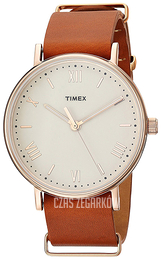 Timex Kremowy/Skóra Ø41 mm TW2R28800