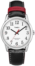 Timex Easy Reader Biały/Skóra Ø38 mm TW2R40000