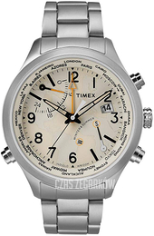 Timex Kremowy/Stal Ø43 mm TW2R43400