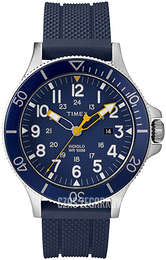 Timex Niebieski/Guma Ø43 mm TW2R60700