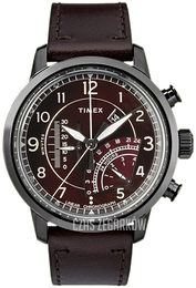 Timex The Waterbury Brązowy/Skóra Ø45 mm TW2R69200