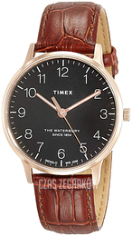 Timex Czarny/Skóra Ø40 mm TW2R71400