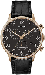 Timex Czarny/Skóra Ø40 mm TW2R72000