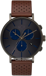 Timex Szary/Skóra Ø41 mm TW2R80000