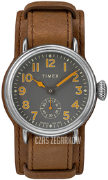 Timex Szary/Skóra Ø38 mm TW2R88000D7