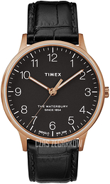 Timex Czarny/Skóra Ø40 mm TW2R96000