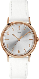 Timex Srebrny/Skóra Ø34 mm TW2T18300