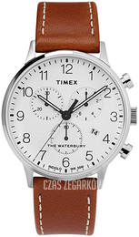 Timex Biały/Skóra Ø40 mm TW2T28000
