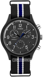 Timex Czarny/Tkanina Ø42 mm TW2T29700