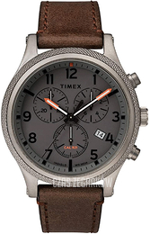 Timex Allied Szary/Skóra Ø42 mm TW2T32800