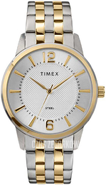 Timex Classic Srebrny/Stal w odcieniu złota Ø40 mm TW2T59900