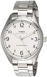 Timex The Waterbury Biały/Stal Ø42 mm TW2T69700