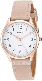 Timex Biały/Skóra Ø32 mm TW2T72400