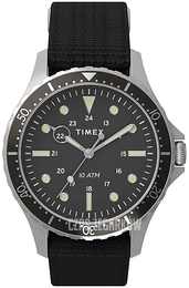 Timex Navi Xl Czarny/Tkanina Ø41 mm TW2T75600