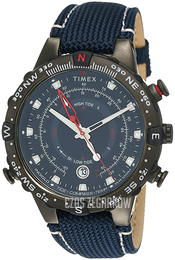 Timex Allied Niebieski/Skóra Ø45 mm TW2T76300