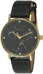 Timex Czarny/Skóra Ø37 mm TW2T87600