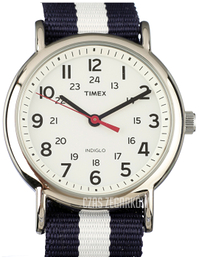 Timex Weekender Biały/Tkanina Ø38 mm TW2T97500LG
