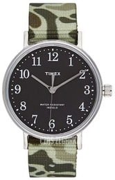 Timex Czarny/Skóra Ø37 mm TW2T99000LG