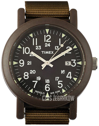 Timex Camper Czarny/Tkanina Ø42 mm TW2T99400LG