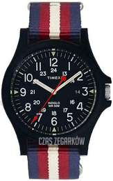 Timex Czarny/Tkanina Ø40 mm TW2U00800LG