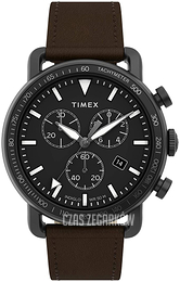 Timex Czarny/Skóra Ø42 mm TW2U02100