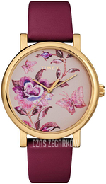 Timex Różowy/Skóra Ø38 mm TW2U19200