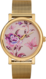 Timex Biały/Stal w odcieniu złota Ø38 mm TW2U19400D7