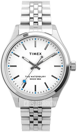 Timex Biały/Stal Ø34 mm TW2U23400D7