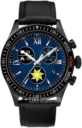 Timex Niebieski/Skóra Ø43 mm TW2U32300