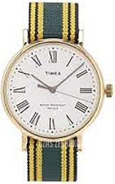 Timex Weekender Srebrny/Tkanina Ø37 mm TW2U46700LG