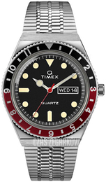 Timex Czarny/Stal Ø38 mm TW2U61300