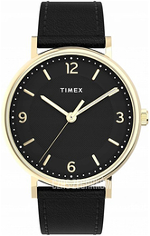 Timex Czarny/Skóra Ø41 mm TW2U67600