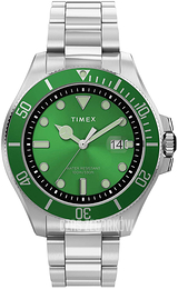 Timex Zielony/Stal Ø43 mm TW2U72000D7