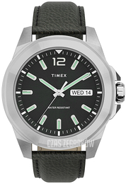 Timex Essex Avenue Zielony/Skóra Ø44 mm TW2U82000