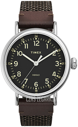 Timex Standard Czarny/Skóra Ø40 mm TW2U89600