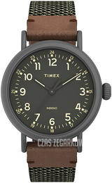 Timex Standard Zielony/Skóra Ø40 mm TW2U89700