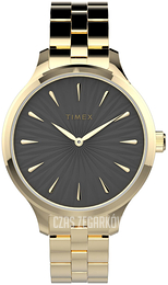 Timex Peyton Szary/Stal w odcieniu złota Ø36 mm TW2V06200