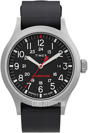 Timex Expedition Czarny/Skóra Ø40 mm TW2V07500